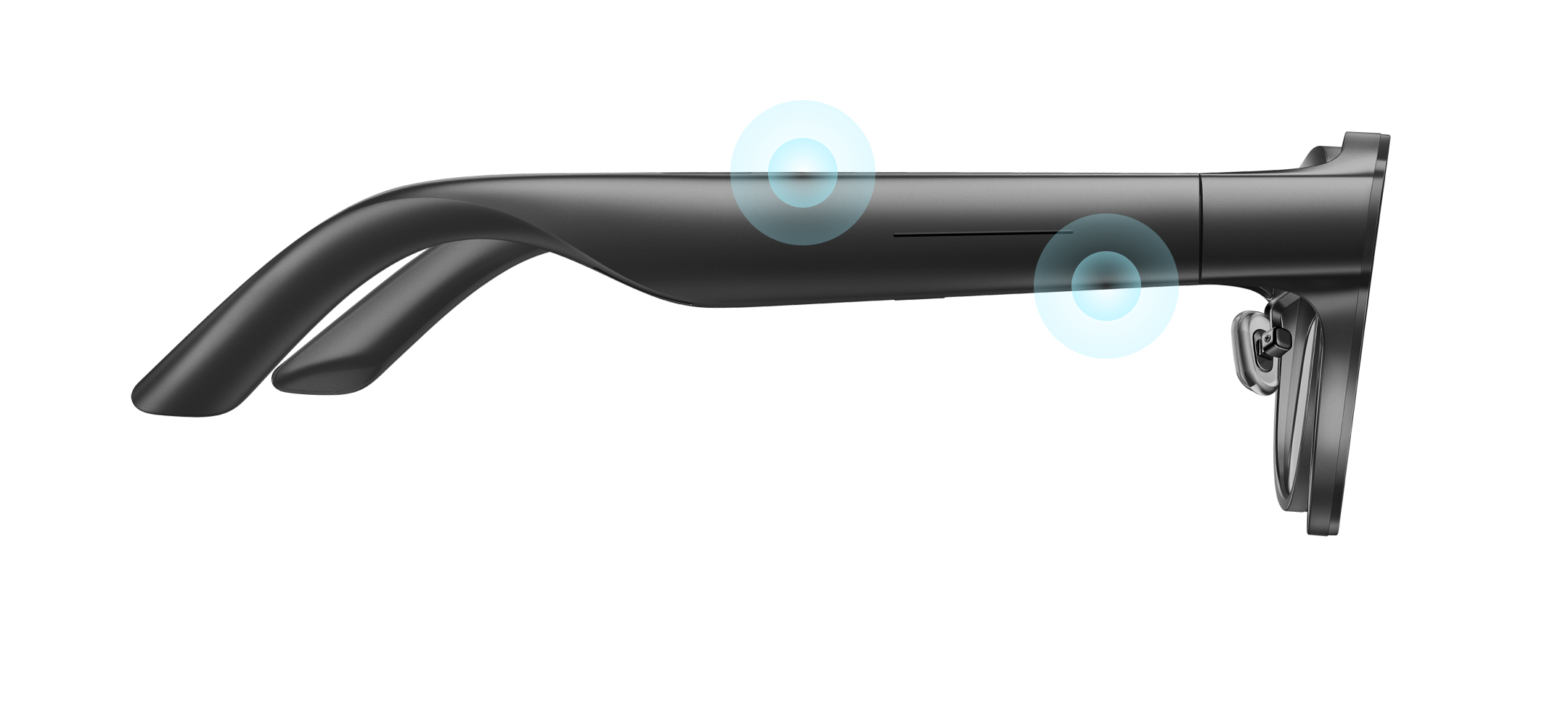 Tell me about smart eyewear designed to support hearing loss.