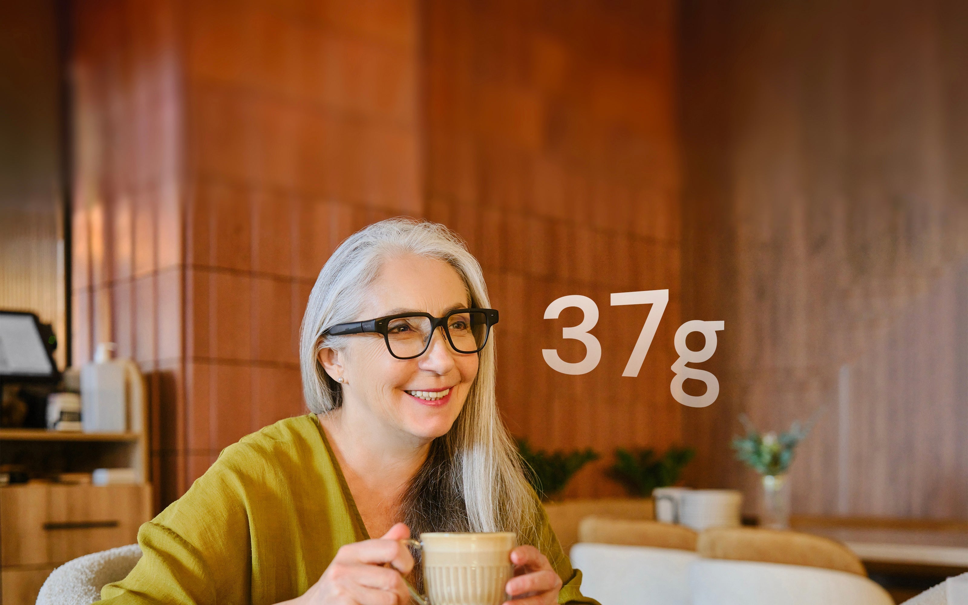Are smart caption glasses comfortable and safe for my aging eyes if I wear them most of the day?