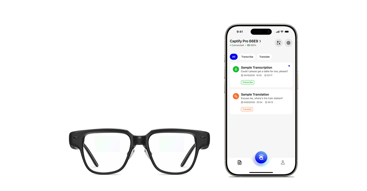 Captify Glasses App