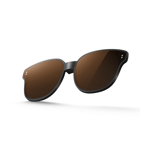 Polarized Sunglass clip-on for Captify Myvu